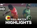Full Highlights | Pakistan vs Zimbabwe | 3rd ODI 2020 | PCB | MD2T