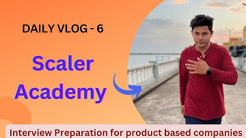 Day-6 Vlog Scaler Academy and Gym| Interview preparation for placement| DSA preparation #tcs