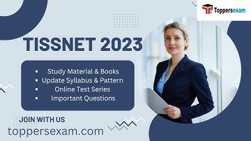 TISSNET Online Test Series 2023 | Update Syllabus & Pattern | MCQ | Printed Material & Best Book