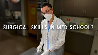 A Super Fun Day In The Life Of A Medical Student | Research, School and Learning Surgical Skills