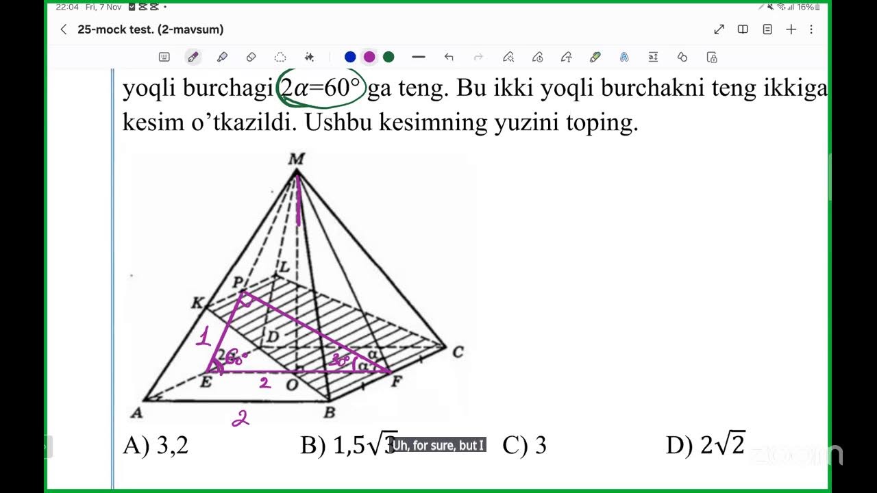 25-mock test tahlili