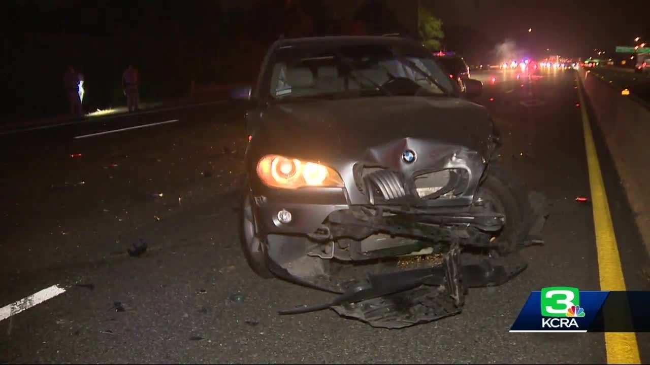 5-Car Crash On Highway 99 In Sacramento - YouTube