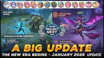 BIG UPDATE! New Season Begin 🔥 Top 10 Hero Changes & Reverts | New M7 Figurine Reveal | MLBB UPDATE