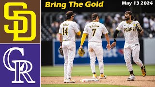 Padres vs. Rockies [FULLGAME] Highlights , May 11 2024 | MLB Season 2024