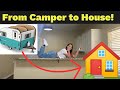 FROM CAMPER TO HOUSE | LIFE UPDATE NEW HOUSE TOUR!