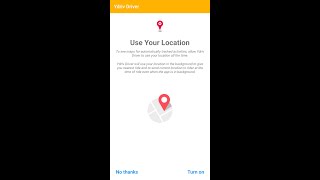 Background location permission for Ydriv Driver app. screenshot 4