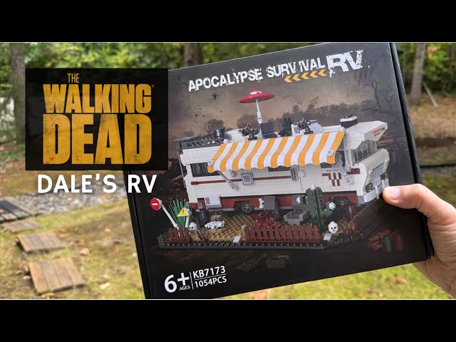 Unbox the Dead: DALE'S RV (1054 pieces) The Walking Dead Winnebago