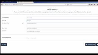 docMgt Employment Application Process