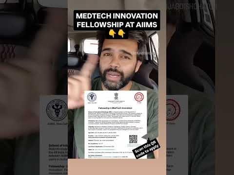 Medtech Innovation Fellowship at AIIMS