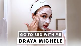 Draya Michele's Nighttime Skincare Routine For Dry Skin | Go To Bed With Me | Harper's BAZAAR