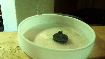 Superconductor levitation, Meissner effect demo