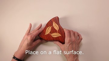 Turning Leaf Spin Puzzle Box - Instructions