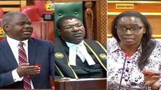 Fireworks in Parliament as MPs engage in Hot debate slamming the ongoing Demolitions in Nairobi!!