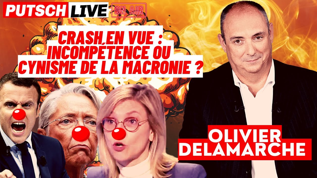 Crash en vue ! Incompétence ou cynisme de la Macronie ? Avec Olivier Delamarche