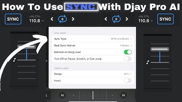 How To Use SYNC With Djay Pro AI