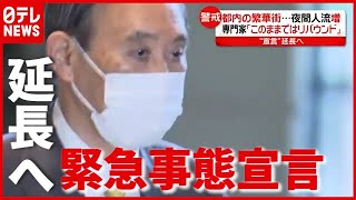 ２日連続 “重症者”１３００人超…「緊急事態宣言」“６月２０日まで”延長へ（2021年5月27日放送「news every.」より）