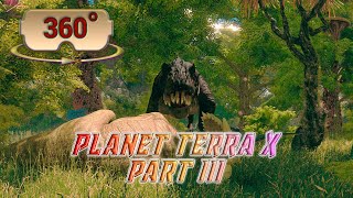 360 / VR Enjoy this Jurassic Dinosaur Adventure  Planet Terra X Part 3