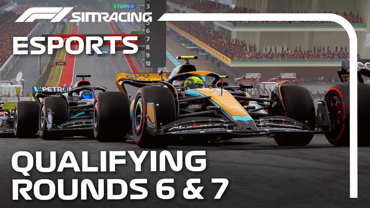 Qualifying I F1 Sim Racing World Championship 2023/2024 I Round 6 & 7 I Zandvoort & Austin YouTube