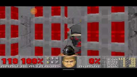 Doom II Walkthrough Gameplay Levels 1 & 2 Gameboy Advance