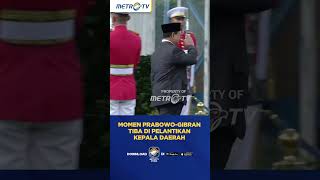 Momen Kedatangan Prabowo-Gibran di Lokasi Pelantikan Kepala Daerah Serentak 2025 #shorts