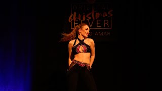 Modern Fusion Bellydance Drum Solo by Laura Ammurah @ Oriental Christmas Fever - Germany