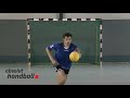 Coordination training with a handball (3)