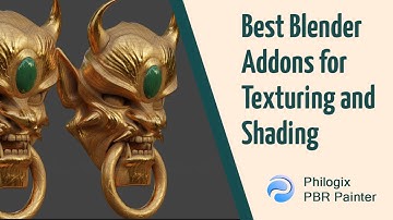 Best Blender Addons for Texturing and Shading - Philogix PBR Painter