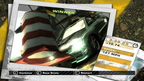 NFS Most Wanted 2005 | Blacklist #5 Webster Race Part 2 – Escape Cops & Win with Lexus IS300