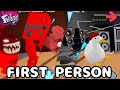 5 ANIMATIONS THAT CHANGE WHEN USING FIRST PERSON!(PART 1)ROBLOX FUNKY FRIDAY