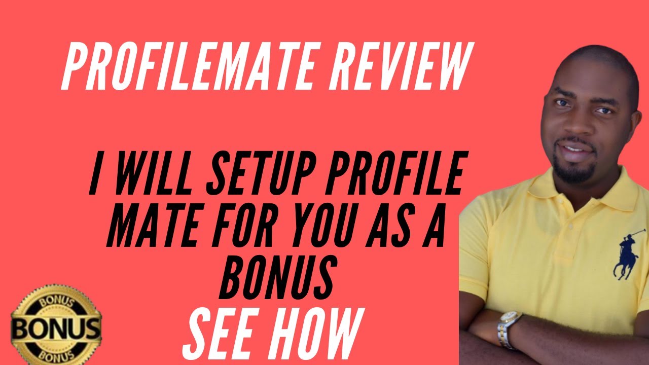 Profile Mate Review 🛑 I WILL SETUP PROFILEMATE FOR YOU 🛑 (+ Mega Bonuses INSIDE) 🛑