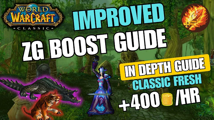 CLASSIC FRESH - ZG BOOST GUIDE 50+ MOBS 100-140k XP/HR 1K REP