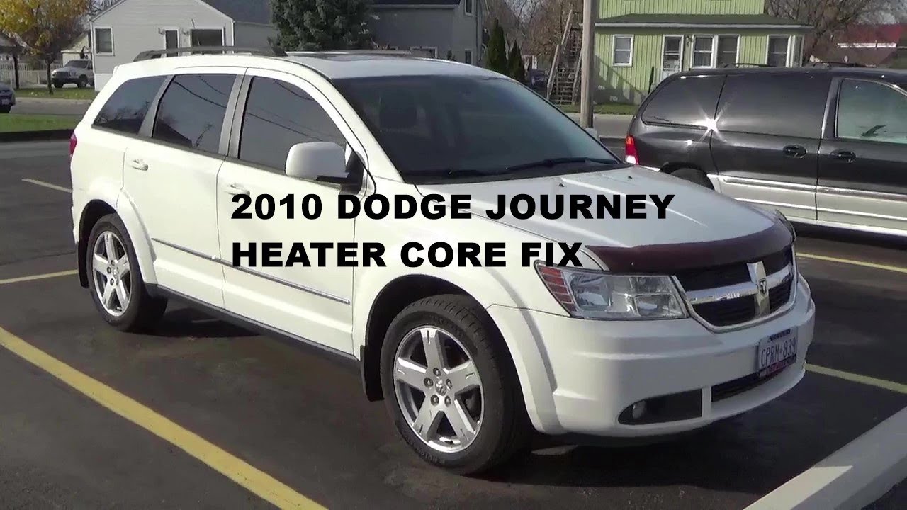 2009 dodge journey heater core flush