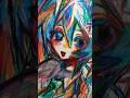 クレヨンで初音ミク描いてみた