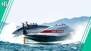 Italians Begin Tow Testing | 16th April | America's Cup