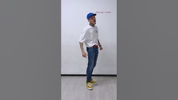 Krump dance TUTORIAL: Chest pop + Stomp 🔥 Basic pattern