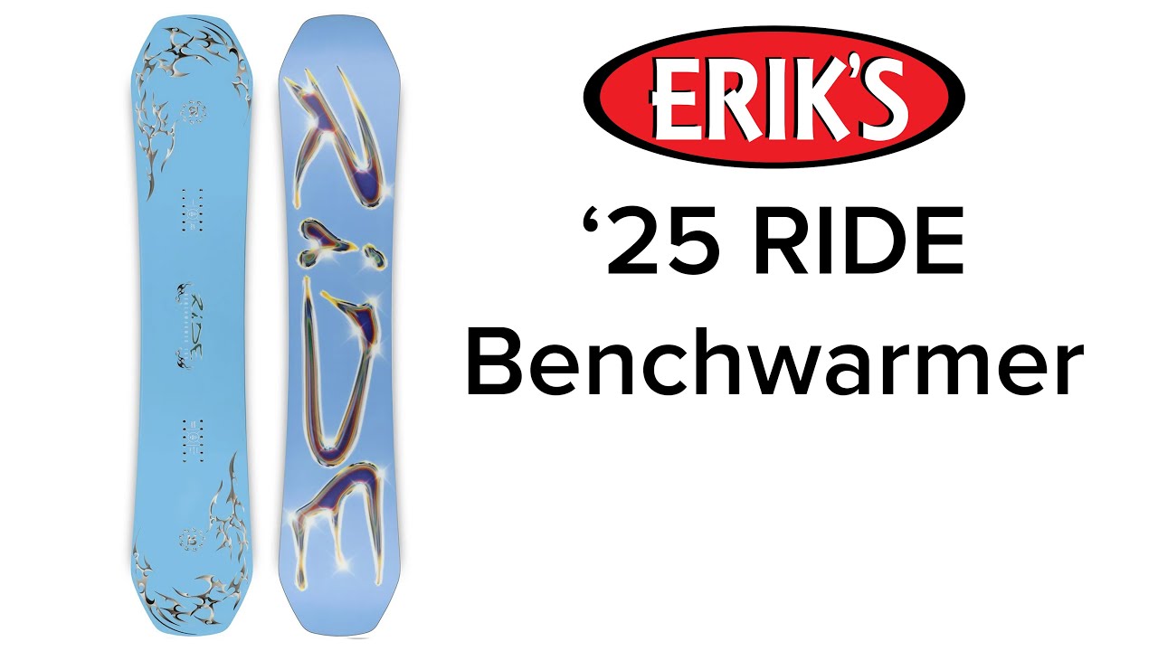 2025 RIDE Benchwarmer Snowboard - YouTube
