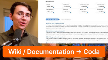 The Essential Company Wiki — Documentation in Coda