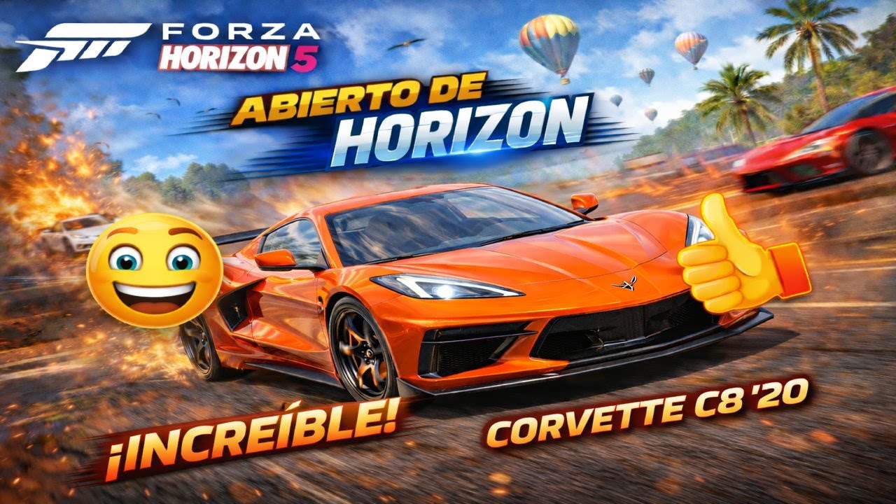 Qué bien va el Corvette C8 '20!! | Forza Horizon 5