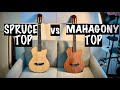 Guitars Angel Lopez EC3000CNA Nylon vs Maho N - Spruce top vs Mahagony
