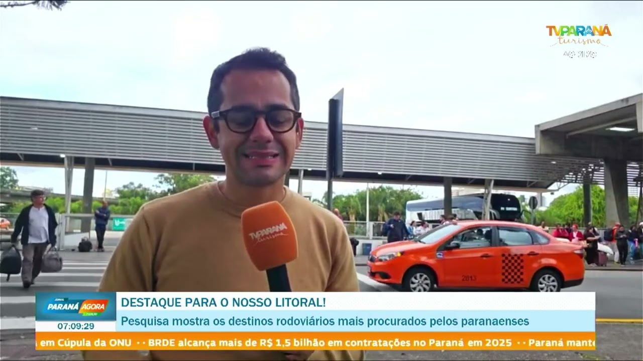 Pesquisa mostra os destinos rodoviários mais procurados pelos paranaenses