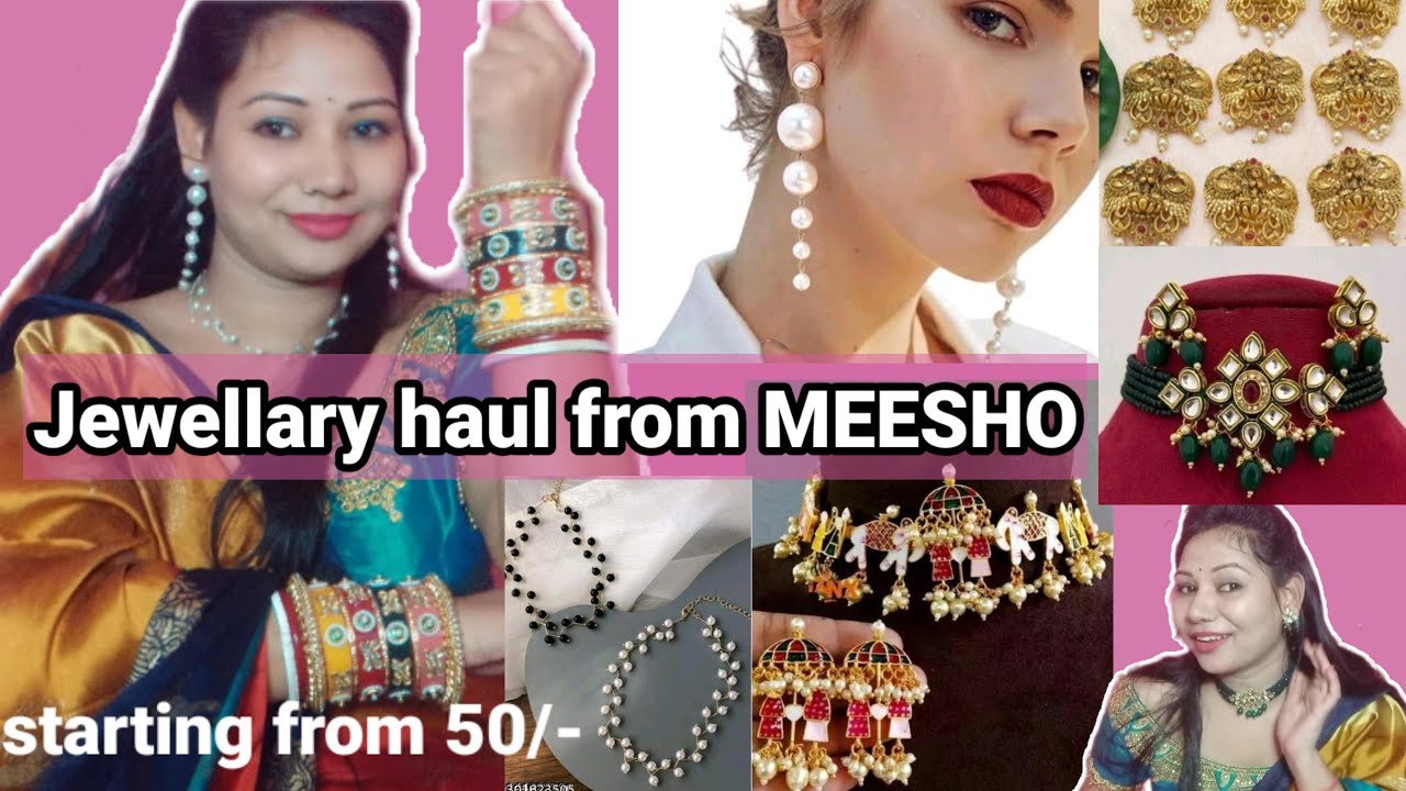MEESHO FASTIVE JEWELLARY HAUL / starting at only 50/ meesho bangle