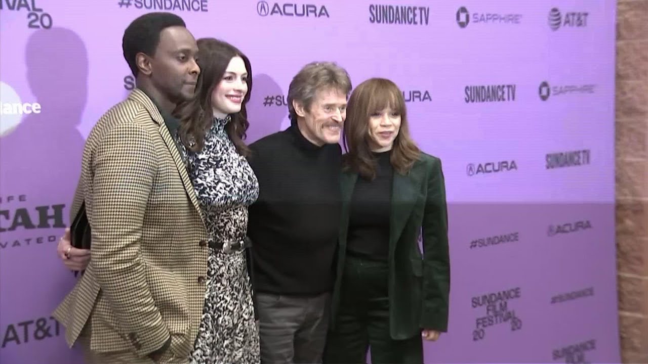 Hathaway premiere 'heartbreaking and savage' movie at Sundance