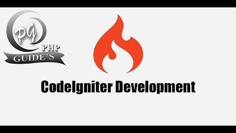 tutorial 1- how to install  codeigniter  and how to run it and start it