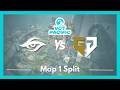 GENG vs TS | VCT Pacific Stage 1 Groups | Map 1 Split