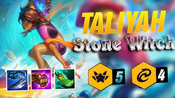 Stone Witch Taliyah 3 Star ⭐⭐⭐ - Star Guardian + Spellslinger | TFT set 8 - Neo TFT