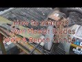 Bench Grinder Mower Blade Attachment
