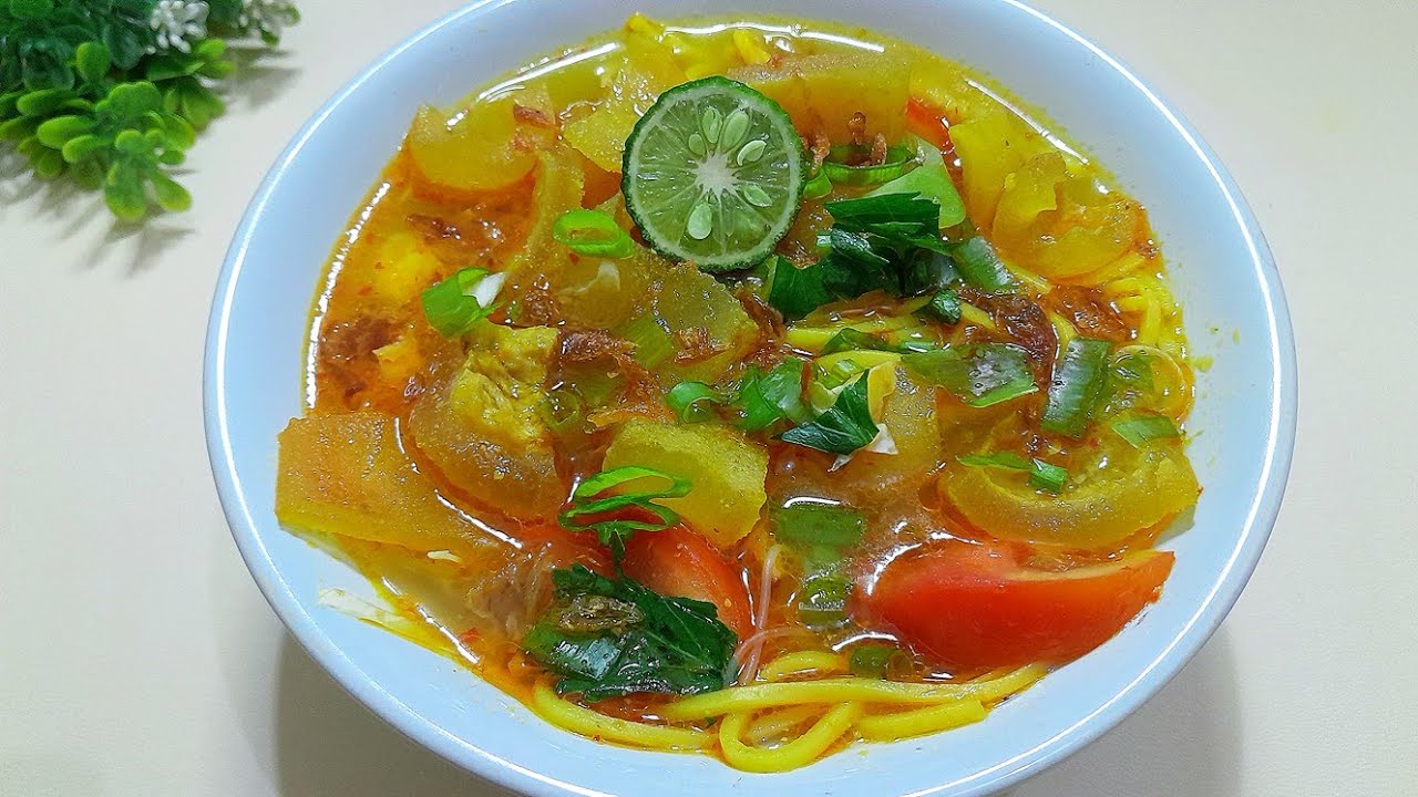 Segar, Bening, Kuahnya Berempah Banget ‼️ Resep Soto Mie Kikil Enak dan Mudah.