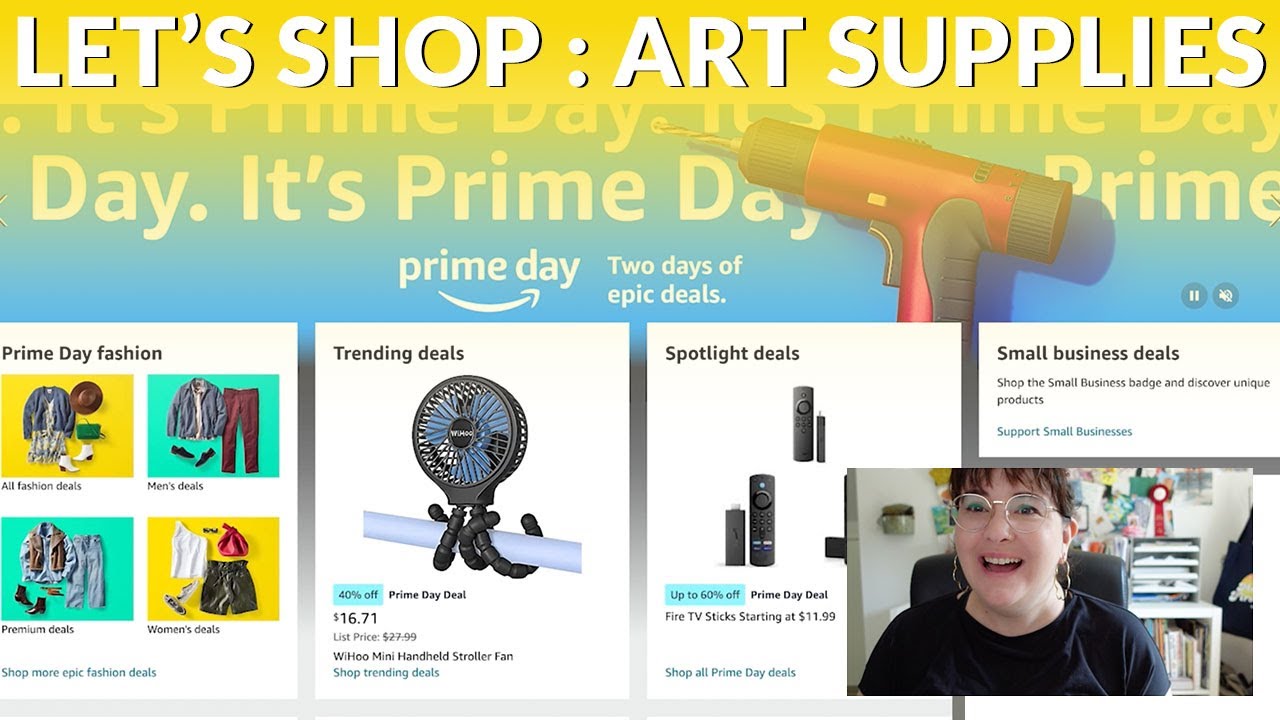 PRIME DAY 2022: art supplies 