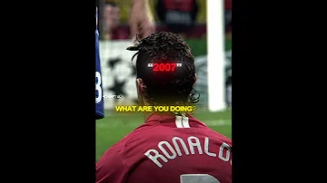 When Drogba VS Prime Ronaldo 