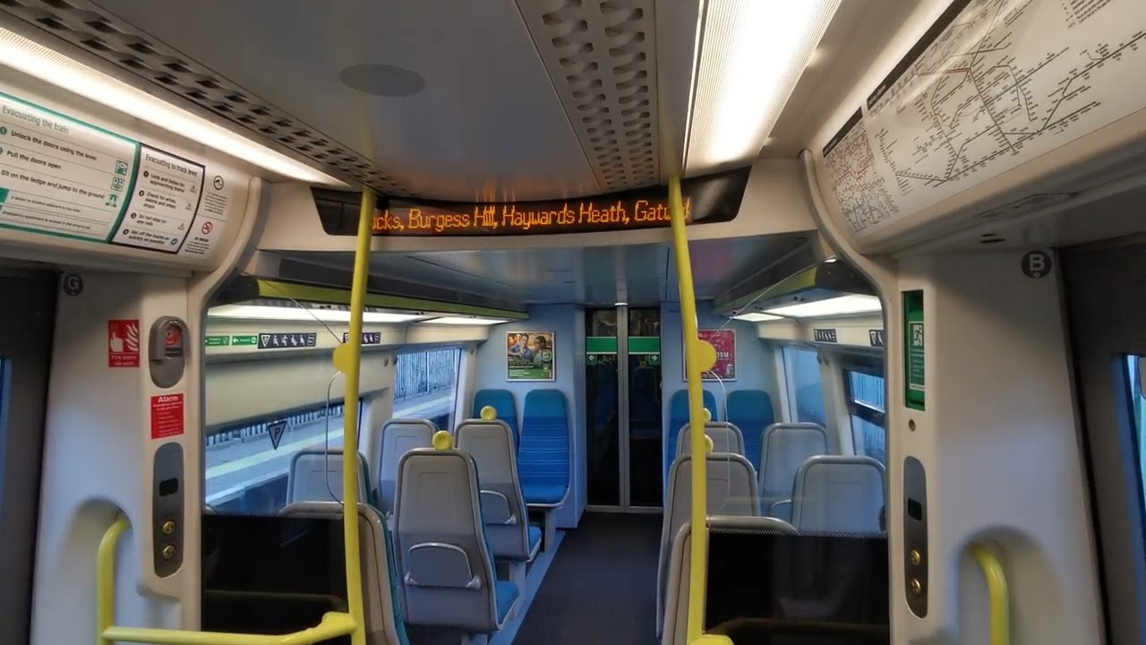 Littlehampton to Victoria train calling at Fishersgate and Aldrington